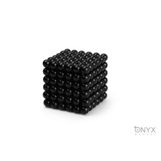 Антистресс іграшка магніт NeoCube — конструктор 216 шт Чорний