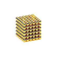 Антистресс іграшка магніт NeoCube — конструктор 216 шт Золотий