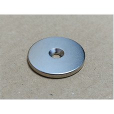 Неодимовий магніт диск 30x3мм під потай 3.5/7мм (зенковка)