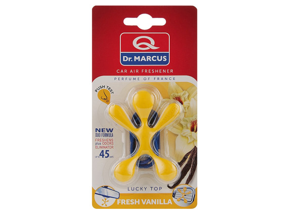 Освіжувач для авто 45діб DrMarkus LUCKY TOP Fresh Vanilla  