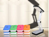 Настільна діодна лампа 24 діода Topwell Optimus 1019 pink, blue, green (Трансформер)