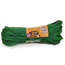 Трос човновий 5мм 33м TIGER зусилля на розрив 500 кг,мотузка,канат,шнур
