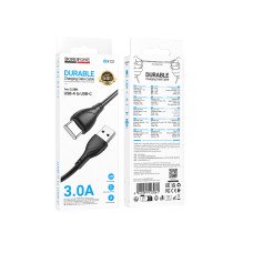 Кабель USB Borofone BX121 Type-C 3A чорний
