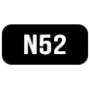 Намагнічення: N52